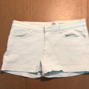 Joe Fresh light green shorts